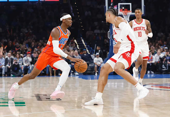 The Rockets are now 1-2 against the Thunder during the 2023-24 season.